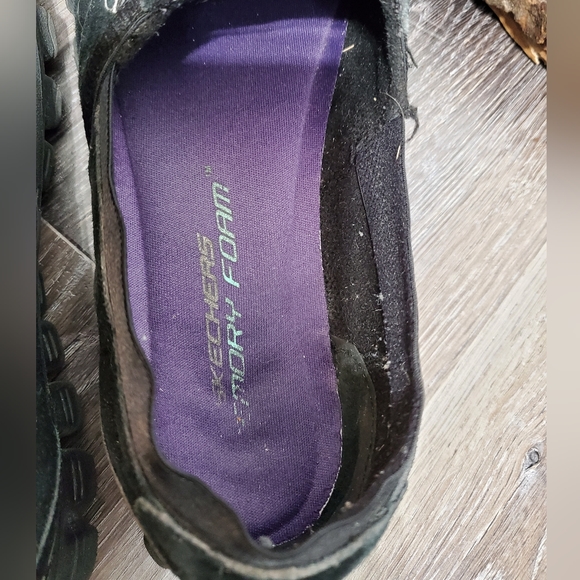 Skechers Black Slip On Shoes size 8.5 - Picture 10 of 13
